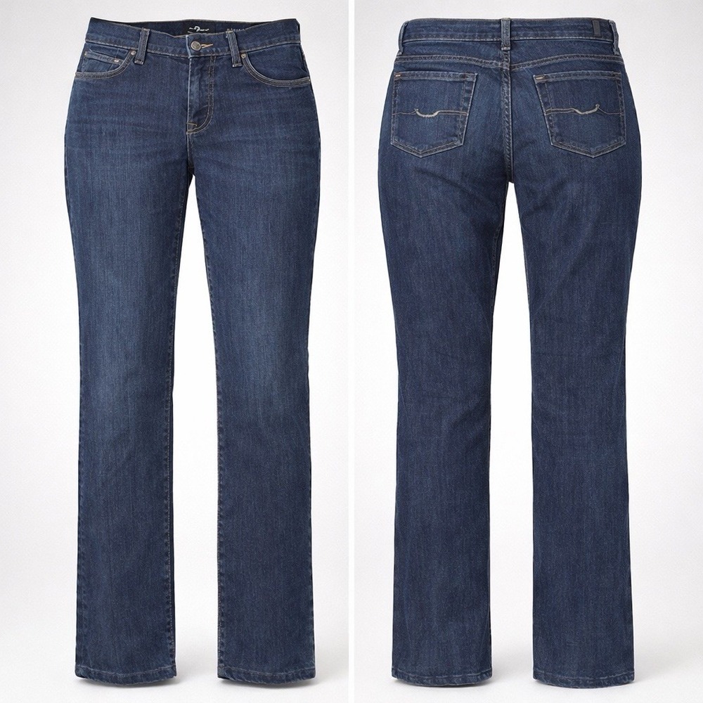 7 For All Mankind Jeans Mens 30 Blue DARK Wash Luxe Performance Standard